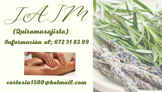 J.a.i.m Masajista diplomado. 672318399. Citas en MALLORCA, MALLORCA. www.mallorca69.com.